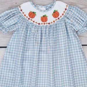 Little Girls Thanksgiving Dress